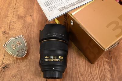 98新二手 Nikon尼康 35/1.4 G 广角定焦镜头回收 246059