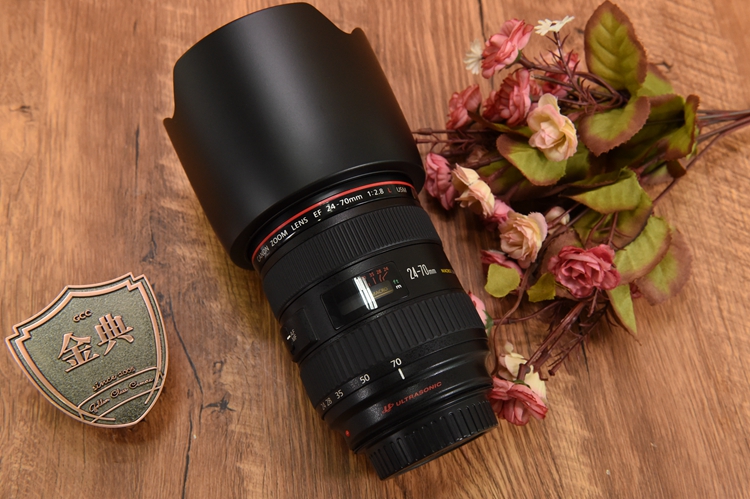 95新二手Canon佳能 24-70/2.8 L USM一代红圈镜头回收014199