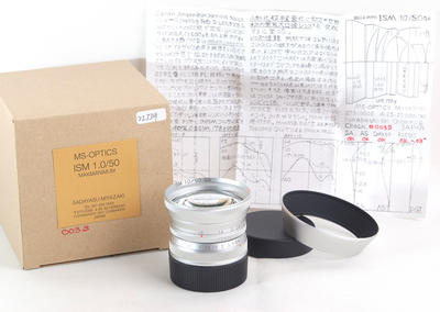 日本宫崎ISM 50/1.0 GA F. MC Leica M口2019新款银色jp501S