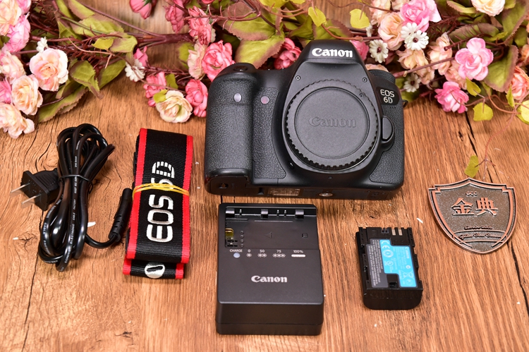 95新二手Canon佳能 6D 单机 高端单反相机 回收 001986