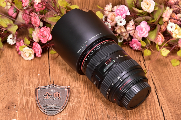 95新二手Canon佳能 24-70/2.8 L USM一代红圈镜头回收 611996