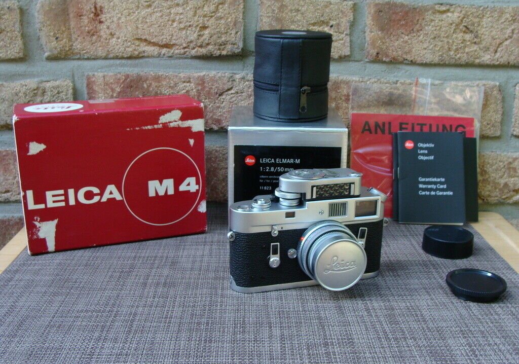 收藏品！徕卡 Leica M4机身+ M 50/2.8 + 测光表 成色极新！