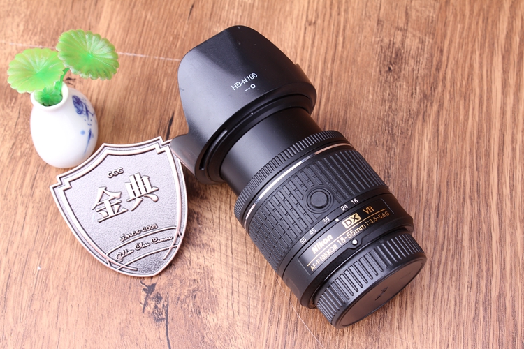 98新二手Nikon尼康 18-55/3.5-5.6 G DX VR 单反镜头 965324