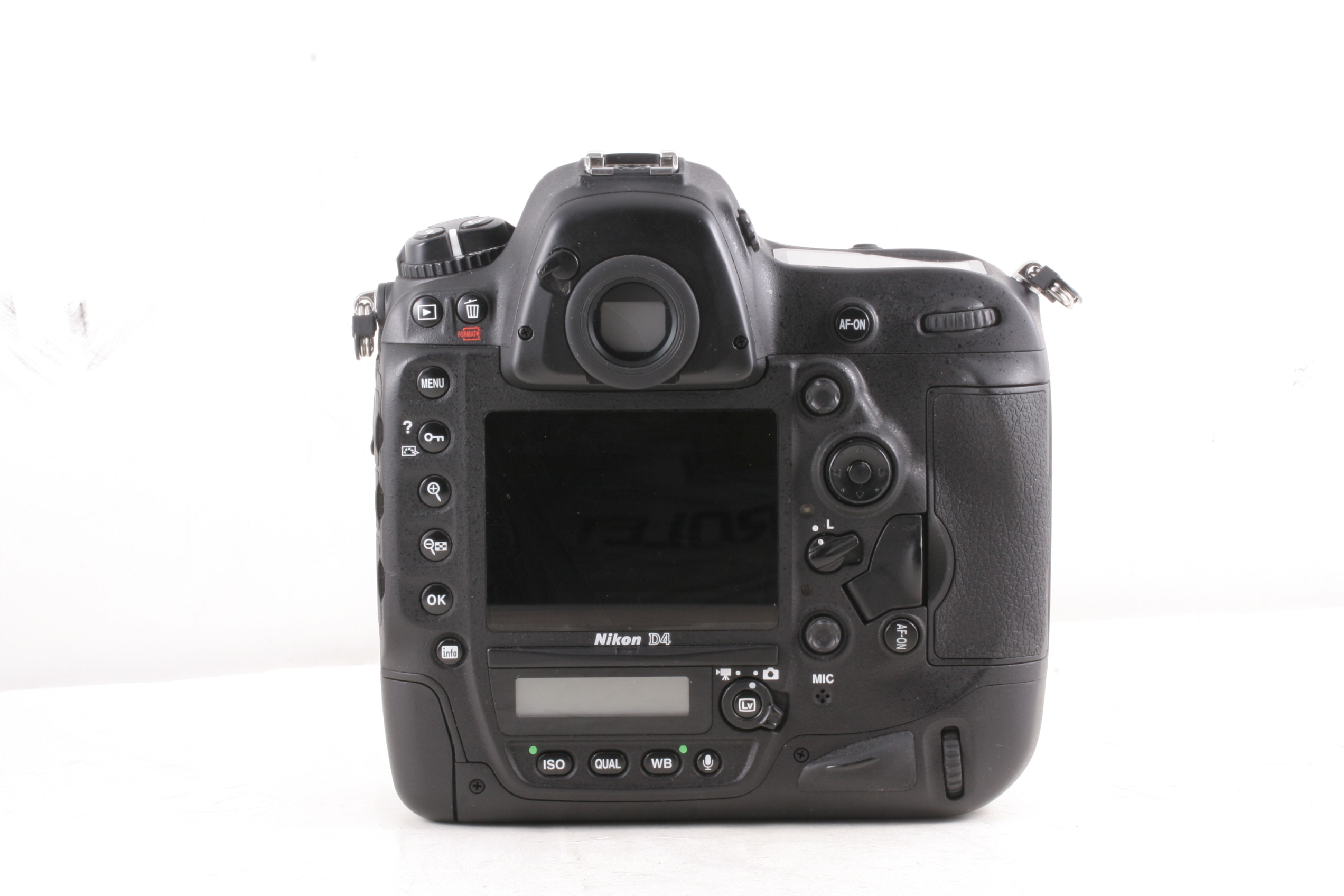 97/尼康 d4 机身 全幅数码 成色极新 (全套包装) 快门数3359张