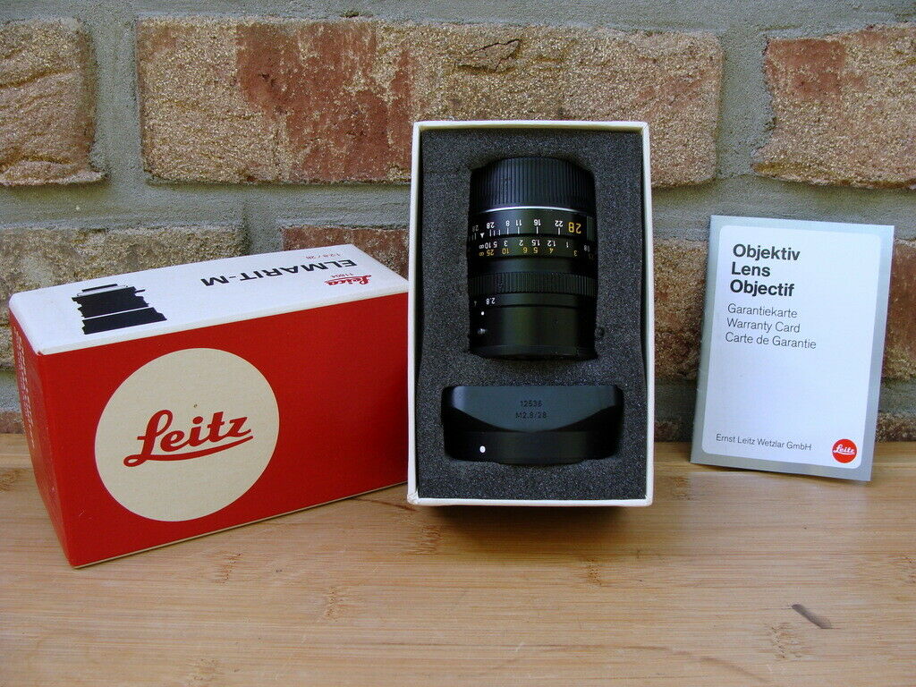 （收藏品）徕卡 Leica 28/2.8 ELMARIT 加产直板 带包装