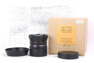 日本宫崎ISM 50/1.0 F. MC Leica M口2019新款黑色jp501B