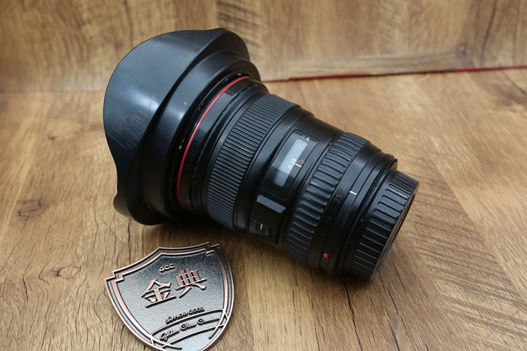 85新二手 Canon佳能 17-40/4 L USM 广角镜头 回收956570	