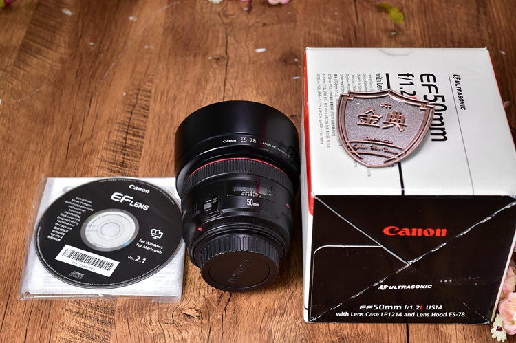 95新二手 Canon佳能 50/1.2 L USM 定焦镜头 回收768930