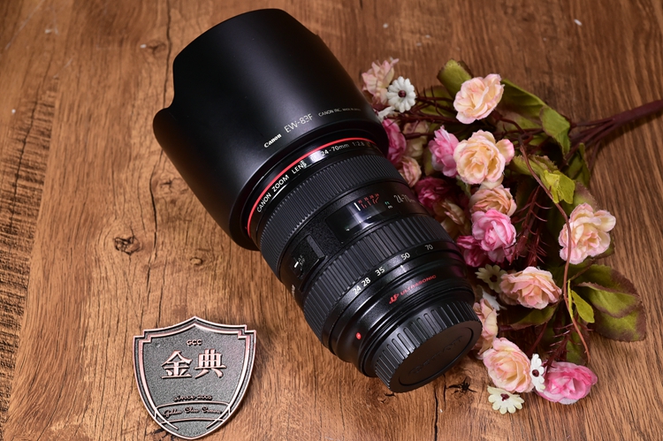 95新二手Canon佳能 24-70/2.8 L USM一代红圈镜头回收 199398