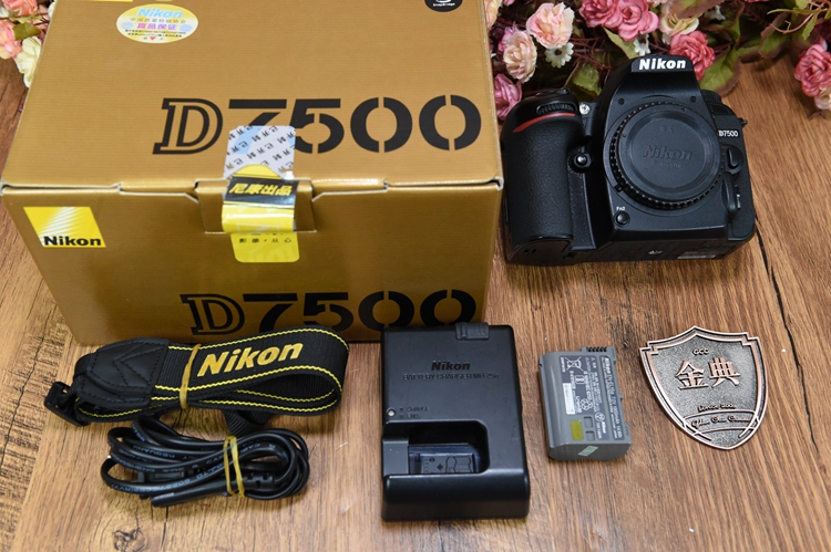 94新二手Nikon尼康 D7500 单反相机 快门21569次回收 005550