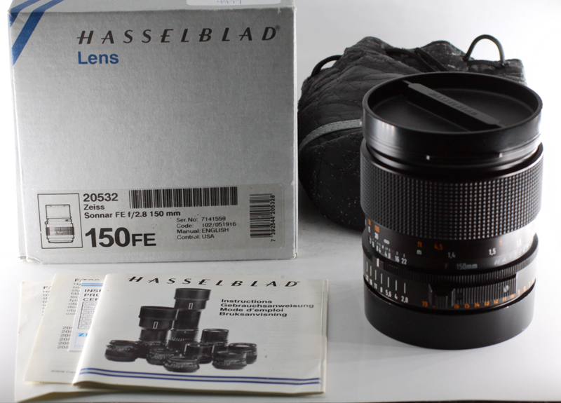 哈苏 Hasselblad 150/2.8 FE 大光圈 2系列镜头 带包装 