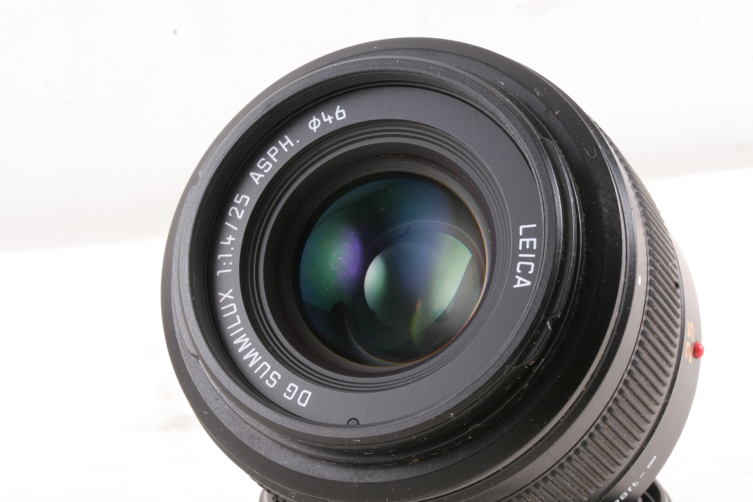 98/松下 dg summilux 25mm f/1.4 asph 成色极新 ( 全套包装 )