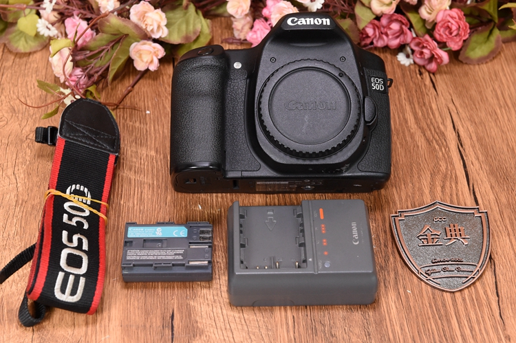 90新二手Canon佳能 50D 单机 中端单反相机 回收711360