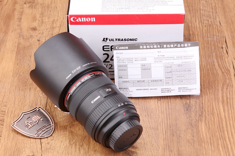 93新二手Canon佳能 24-70/2.8 L USM一代红圈镜头 090150