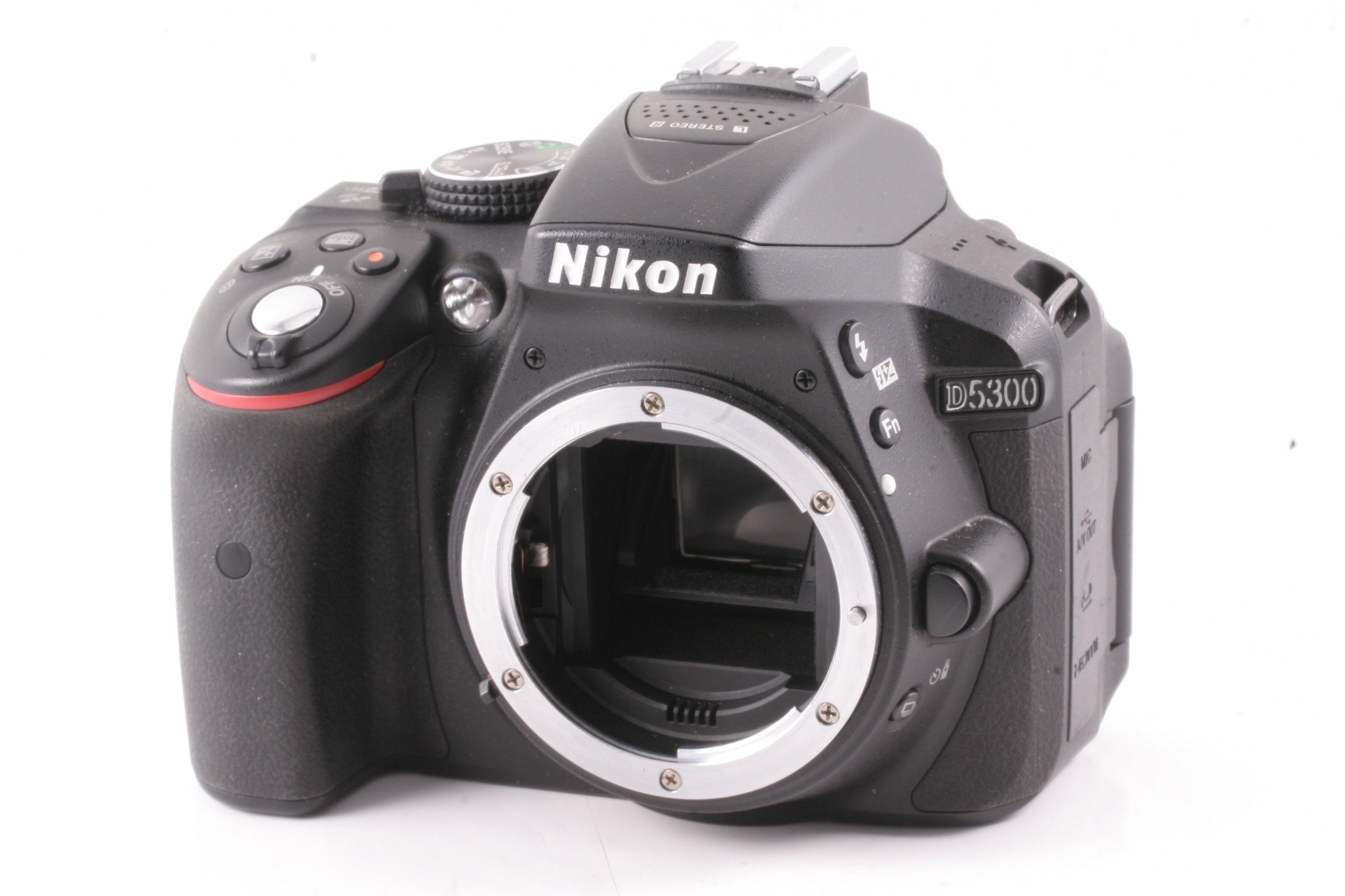 98/尼康 d5300  18-55vr 套机 黑色 ( 全套包装 )快门:5100次