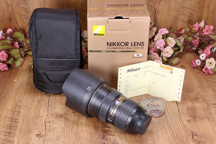 90新二手Nikon尼康 24-70/2.8 G ED变焦镜头 873247	