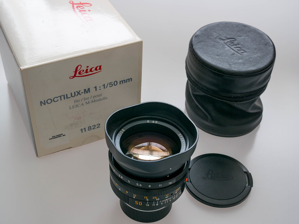 徕卡 Leica M 50/1.0 NOCTILUX-M E60 第四代 自带罩 原厂6-BIT 
