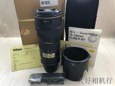 《天津天好》相机行 99新 行货带包装 尼康70-200/2.8G VR 镜头