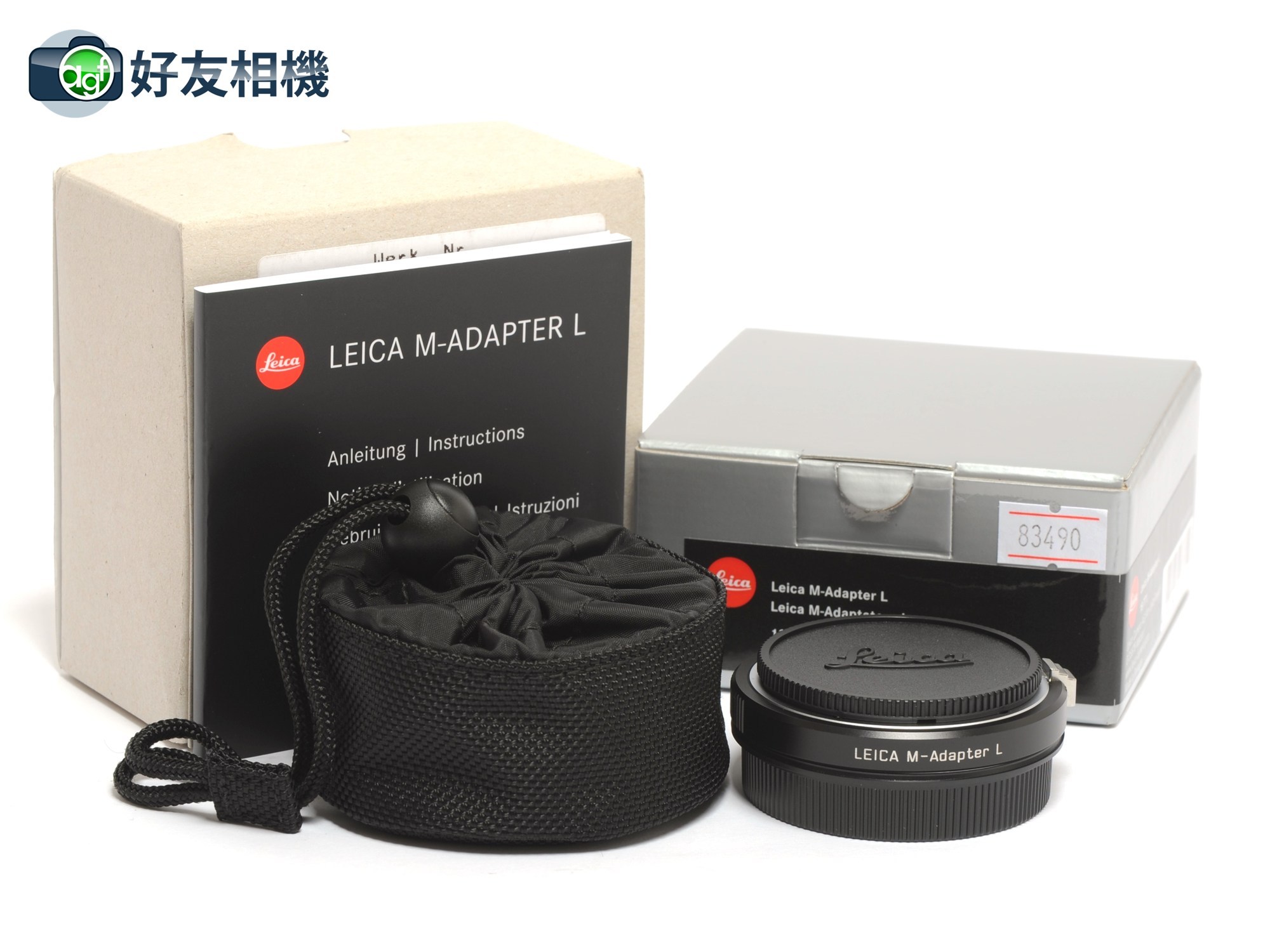 徕卡/Leica M-Adapter L 18771 M镜头转T/SL相机转接环 *全新*