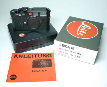徕卡 Leica M6 黑色小盘 机身 Leitz徕茨版 带包装