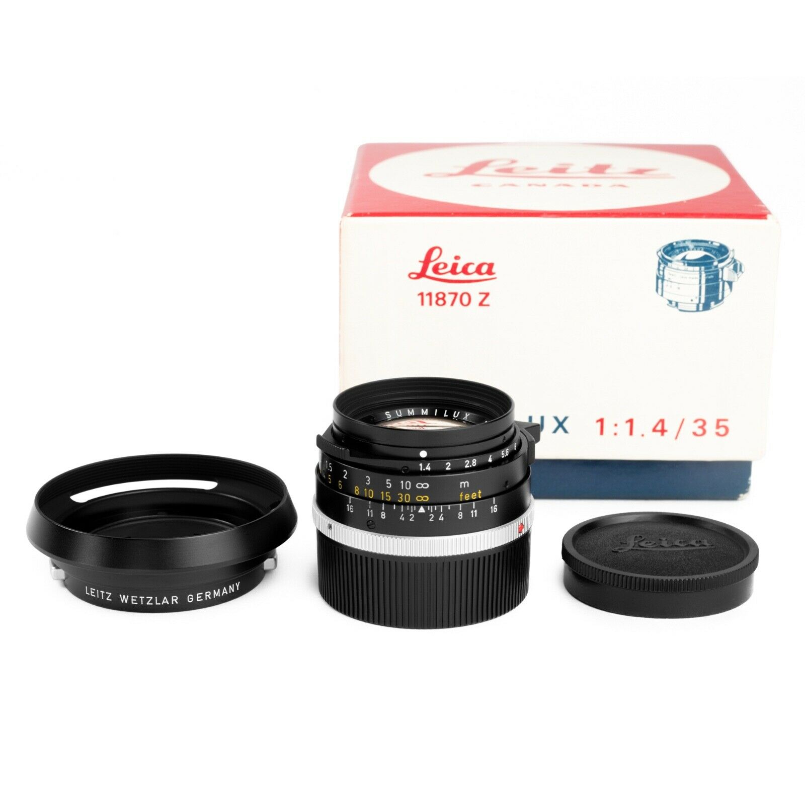 Leica M 35/1.4 SUMMILUX  “徕卡圣光” 带包装