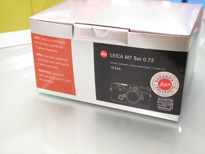 全新 徕卡 Leica M7 TTL 0.72 + M 50/2 套机 新品 带包装