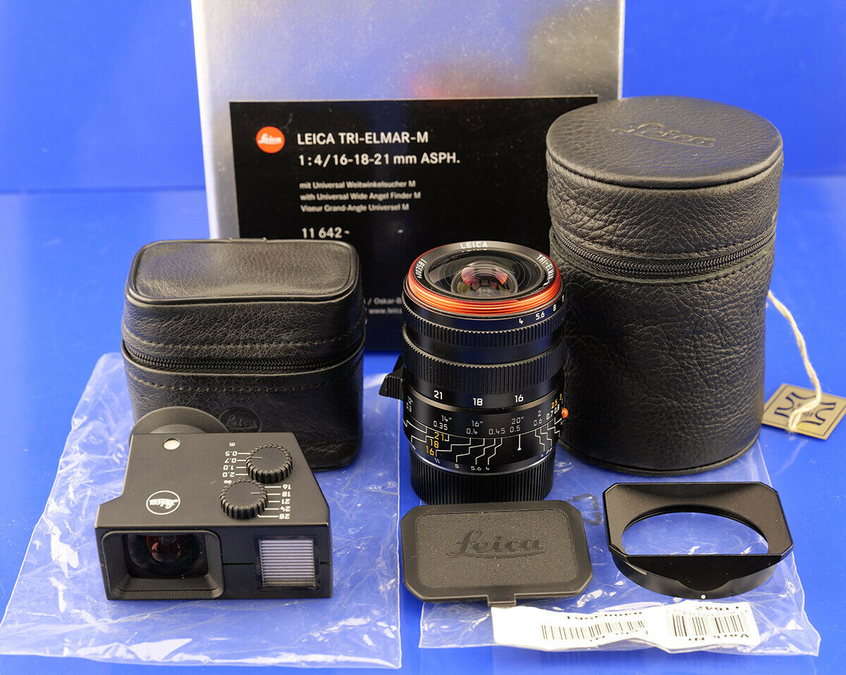 徕卡 Leica M 16-18-21/4 ASPH 6-BIT 带取景器 带包装