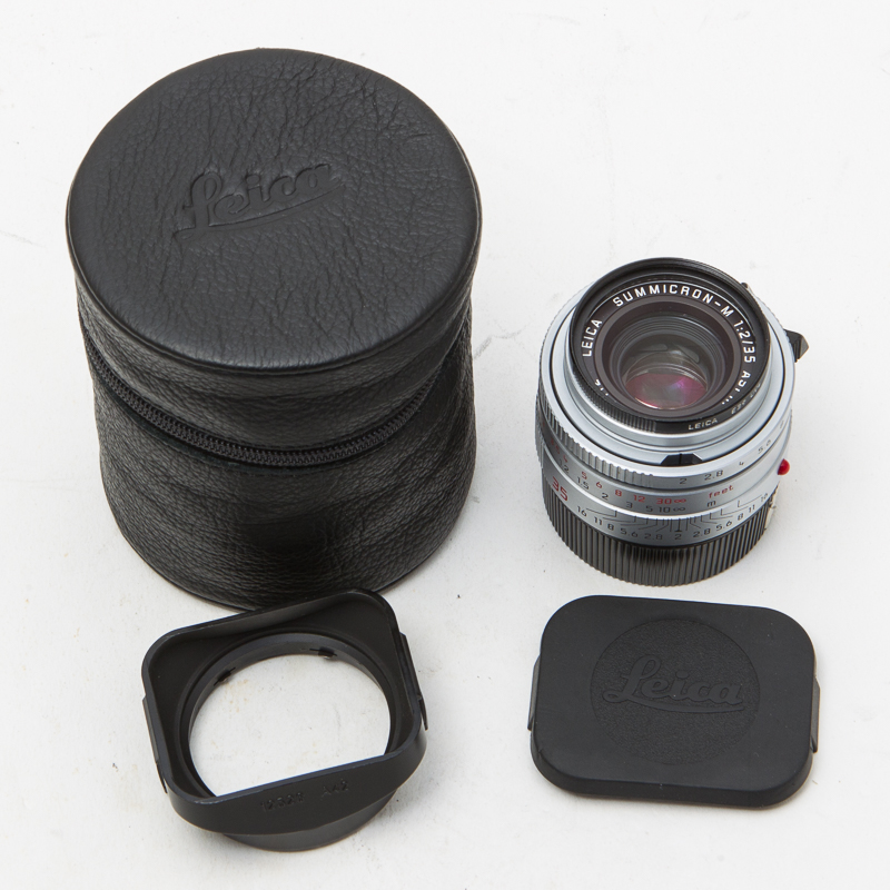 Leica徕卡 SUMMICRON-M 35/2 ASPH 带6BIT E39 银色 95新 NO:9412