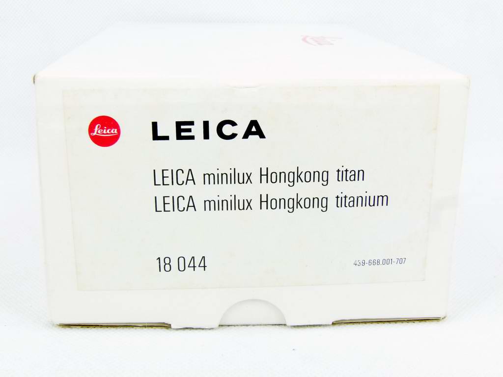 华瑞摄影器材-徕卡Leica Minilux  香港回归纪念版