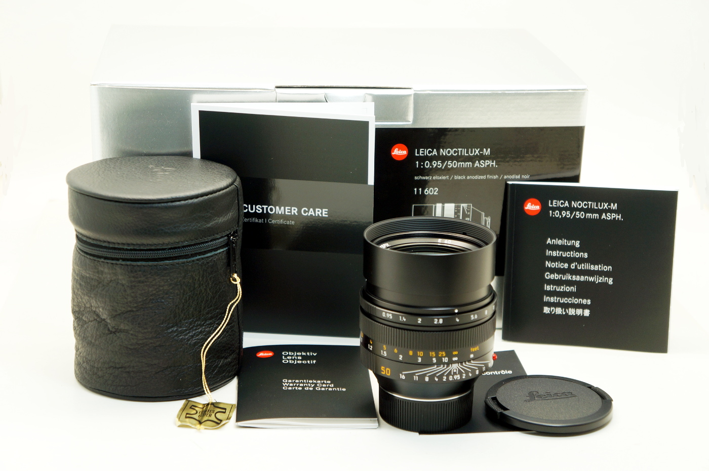 徕卡 Leica M 50/0.95 ASPH 6-BIT 黑色 带包装