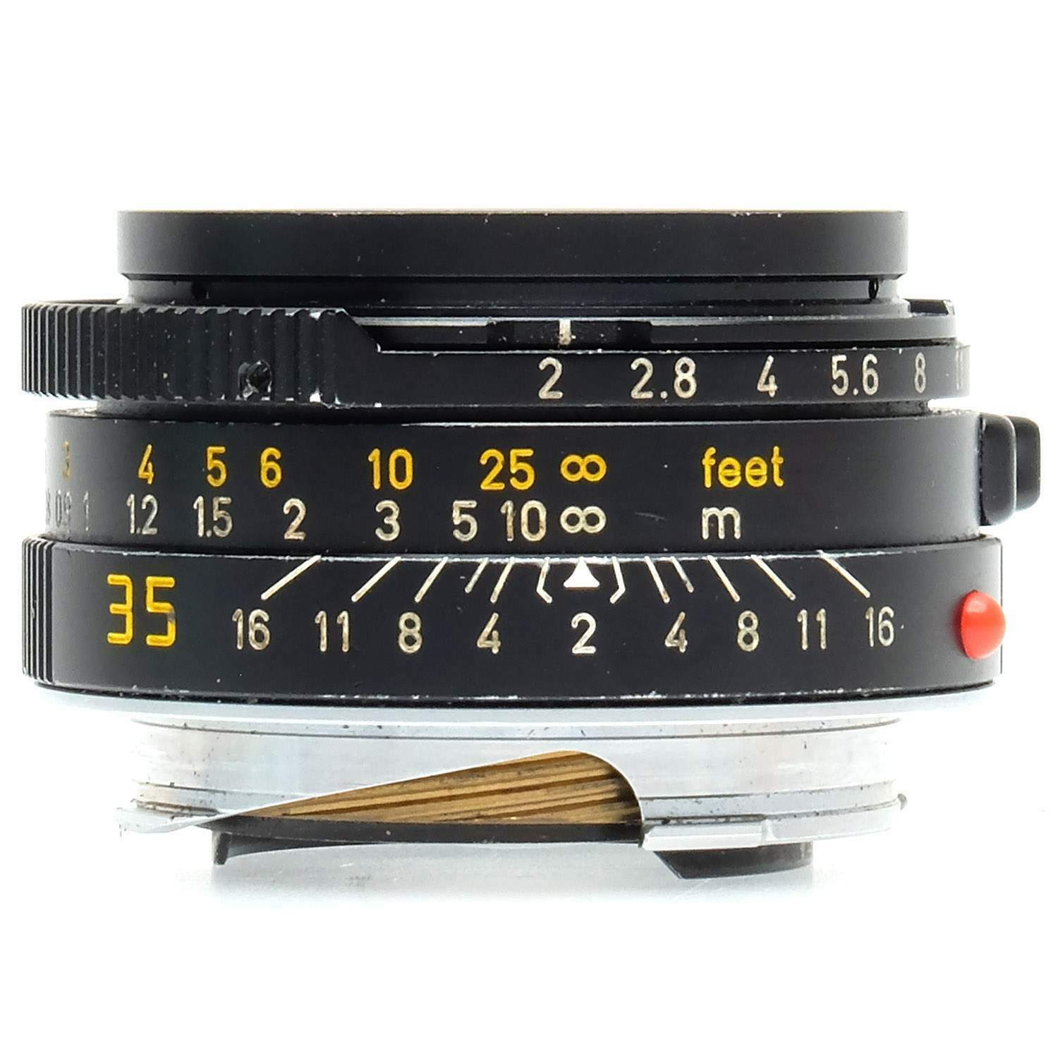 实用成色 徕卡 Leica M 35/2 SUMMICRON IV代 7枚玉
