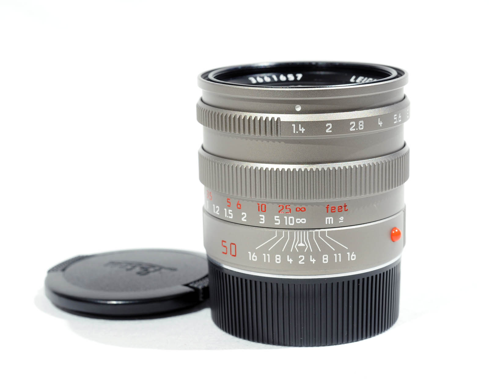 徕卡 Leica M 50/1.4 SUMMILUX-M PRE-ASPH E46 钛金版 