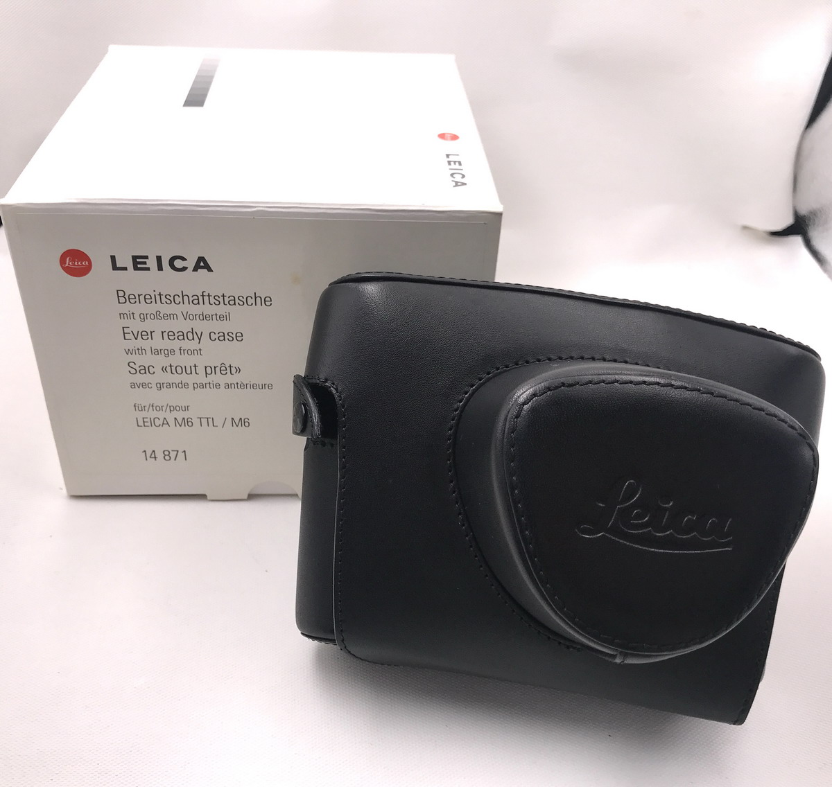 新同品Leica/徕卡 M6/M6 TTL 相机皮套 黑色 14871