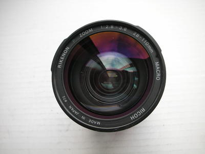 很新理光28--110mmf2.8镜头，PK卡口，可配各种胶片和数码相机