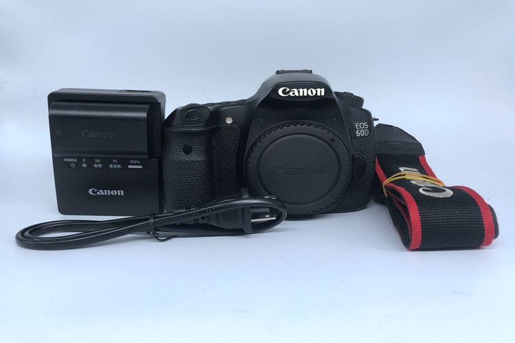 90新二手Canon佳能 60D 单机 中端单反相机 T09476	
