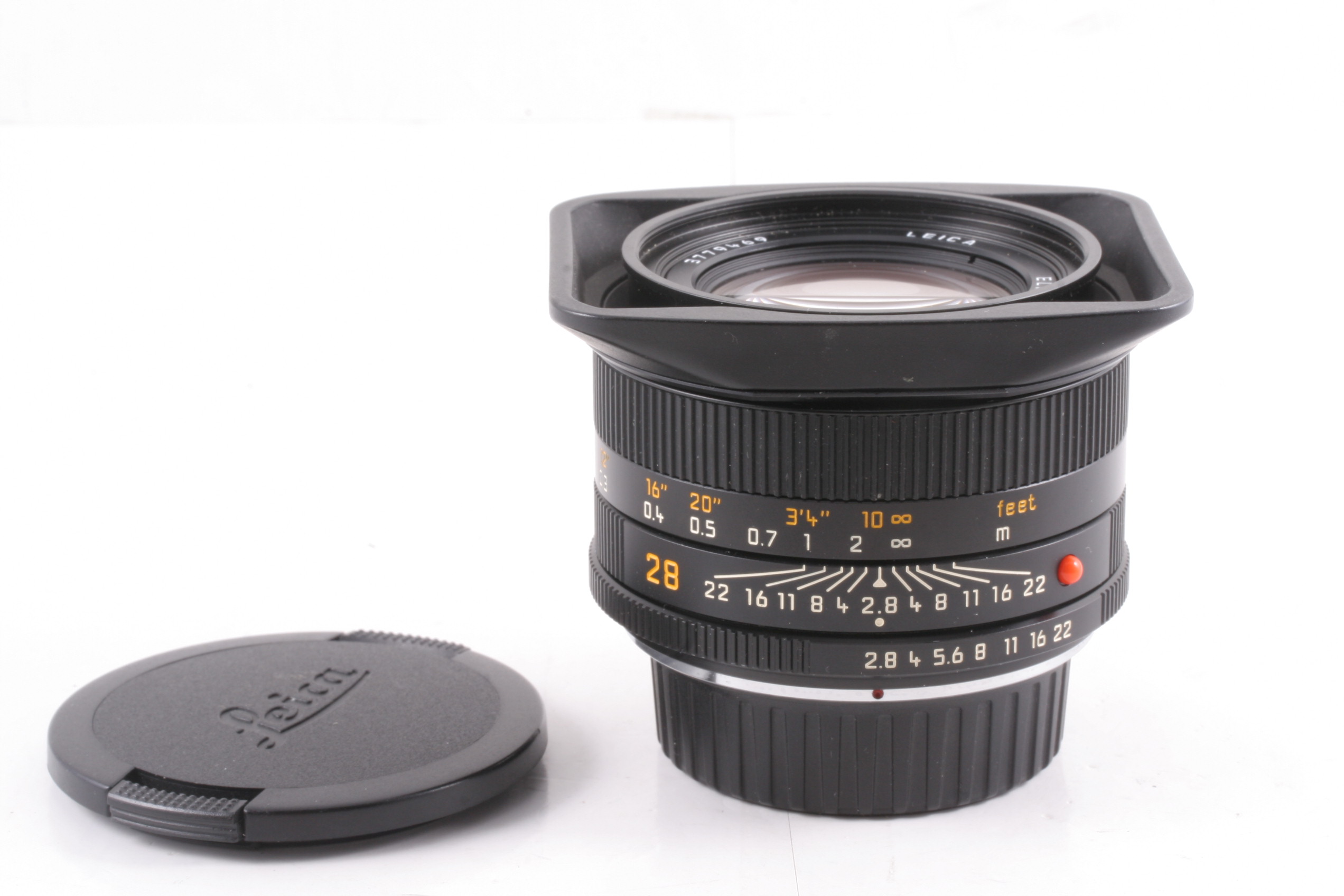 97/徕卡 Leica R 28/2.8 ELMARIT-R  E55 德产 已改尼康口