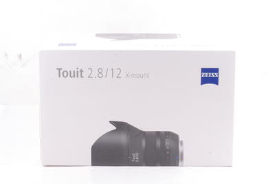 卡尔·蔡司 Touit 12mm f/2.8 成色极新 ( 全套包装 )富士XF卡口