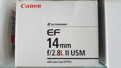 佳能 EF 14mm f/2.8L II USM