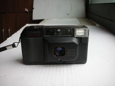 较新卡西欧AF30胶片自动对焦便携式相机，定焦镜头，收藏使用