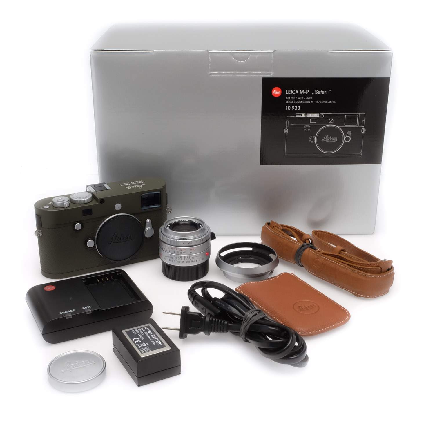徕卡 Leica MP240 Safari 狩猎版 带 M35/2A银色镜头 
