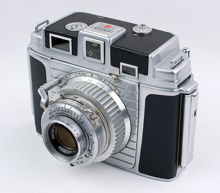 柯达 Kodak Chevron Ektar 6x6相机 已经改为使用120胶卷）