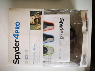 Spyder4Pro蓝蜘蛛4代+SpyderCube立方蜘蛛 校色组合