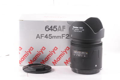 95/玛米亚 645 AF 45mm f/2.8 中画幅自动镜头 ( 全套包装 )
