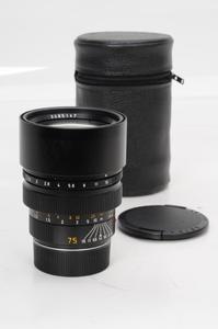 徕卡 Leica M 75/1.4 SUMMILUX-M E60 人像王 加产II代 