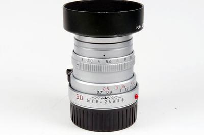 华瑞摄影器材-徕卡Leica Summicron-M 50/2银色虎爪版