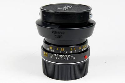 华瑞摄影器材-徕卡Leica Summicron-M 50/2 黑色虎爪版