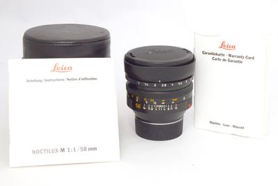徕卡 Leica M 50/1.0 NOCTILUX-M E60 第四代 新品展示品