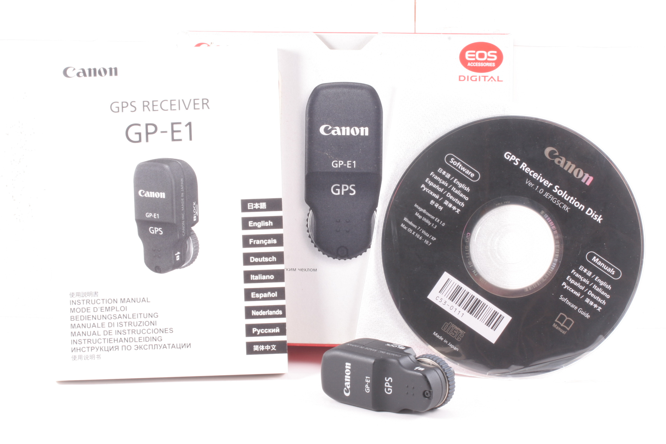 98/佳能 GP-E1 GPS接收器 5D3 MARK III  1DXII 用( 全套包装 ) 