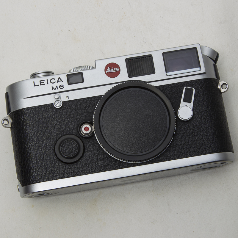 Leica徕卡M6 银色小盘 135片幅胶卷旁轴相机 95新 NO:5272