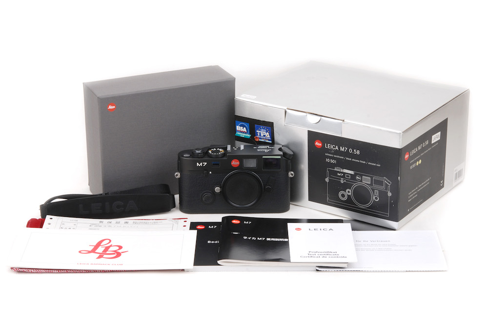 【美品】Leica徕卡M7 0.58黑色机身jp24020